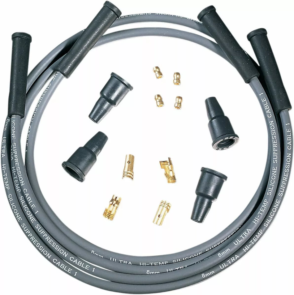 Universal 8 mm Suppression Plug Wire Kit