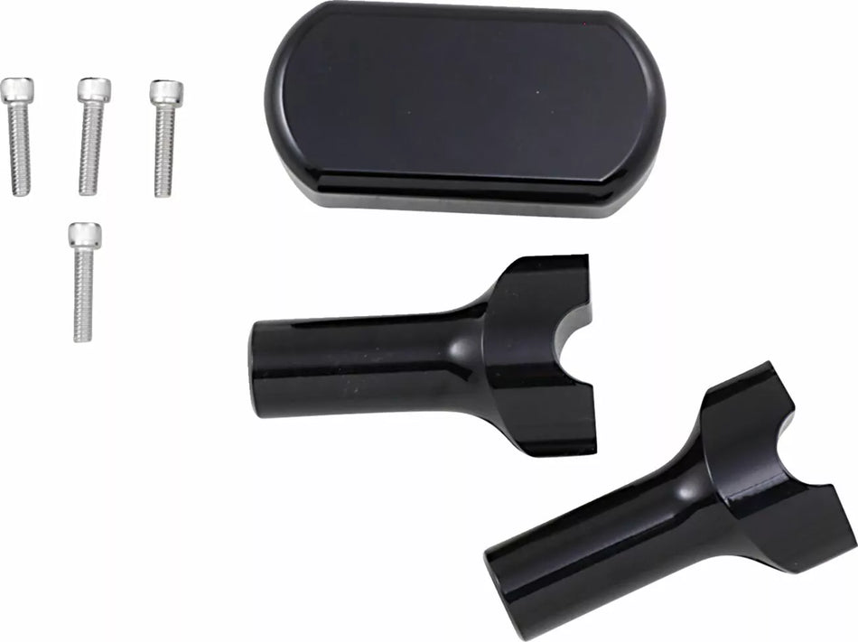 Solid Handlebar Riser & Top Clamp Kit