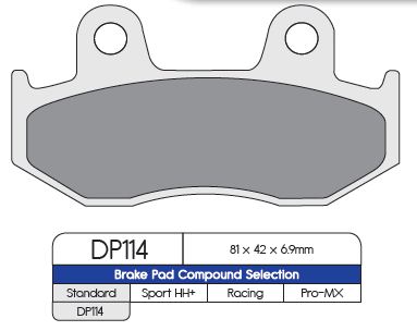Standard Sintered Metal Brake Pads