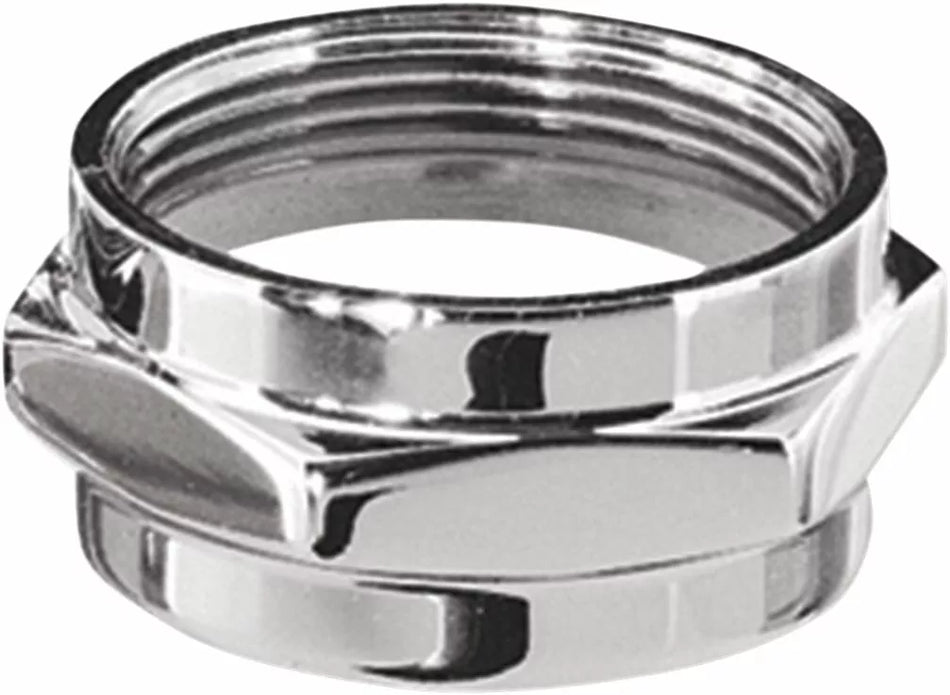 Power-Flo Fuel Valve Chrome Adapter Nut
