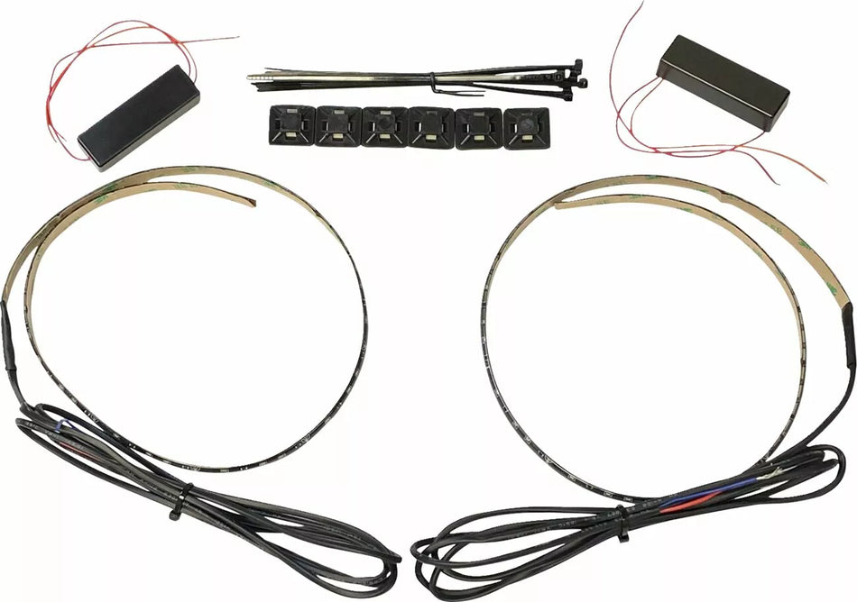 Dual Intensity Side Firing Auxiliary LED Strips