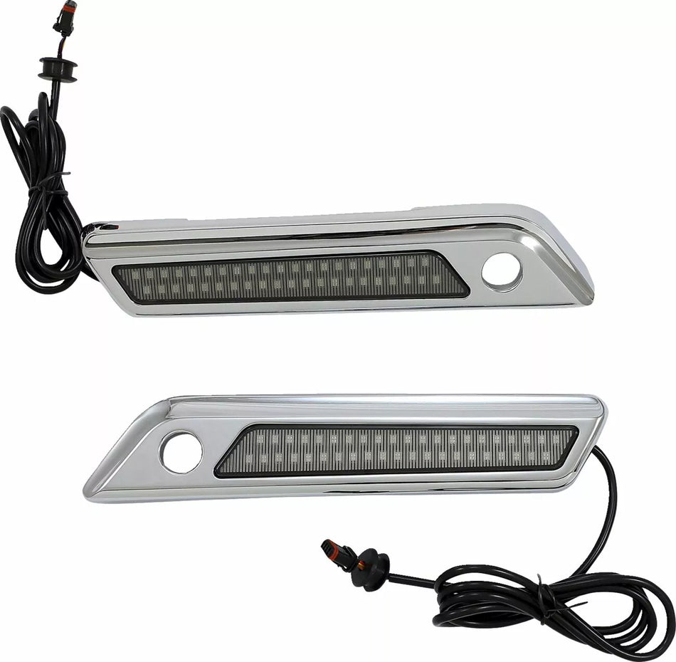 Saddlebag Latch Dual Color Accent Lights