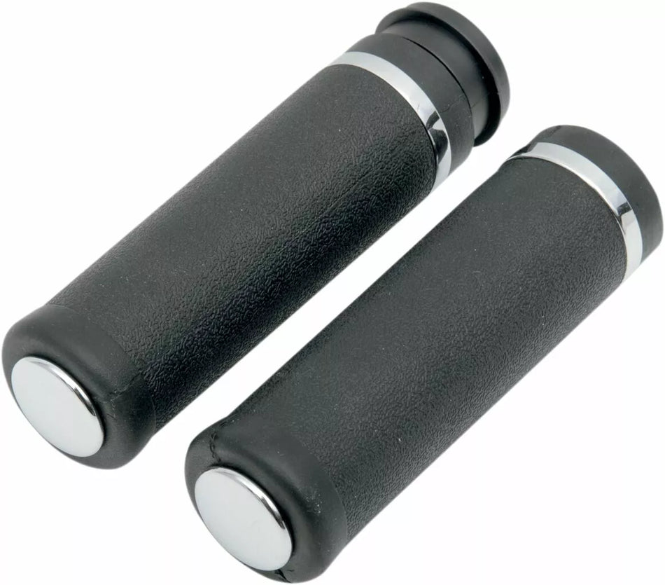 Rubber Grips with Accent Rings and End Caps