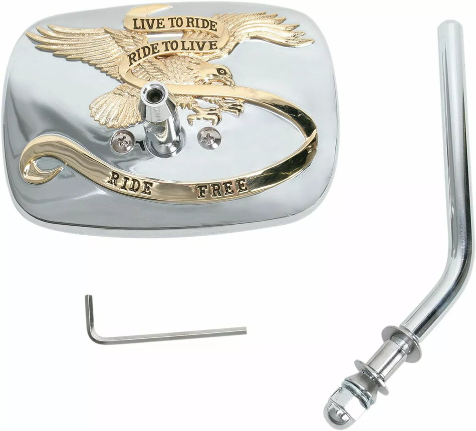 "Live to Ride" Custom Mirror