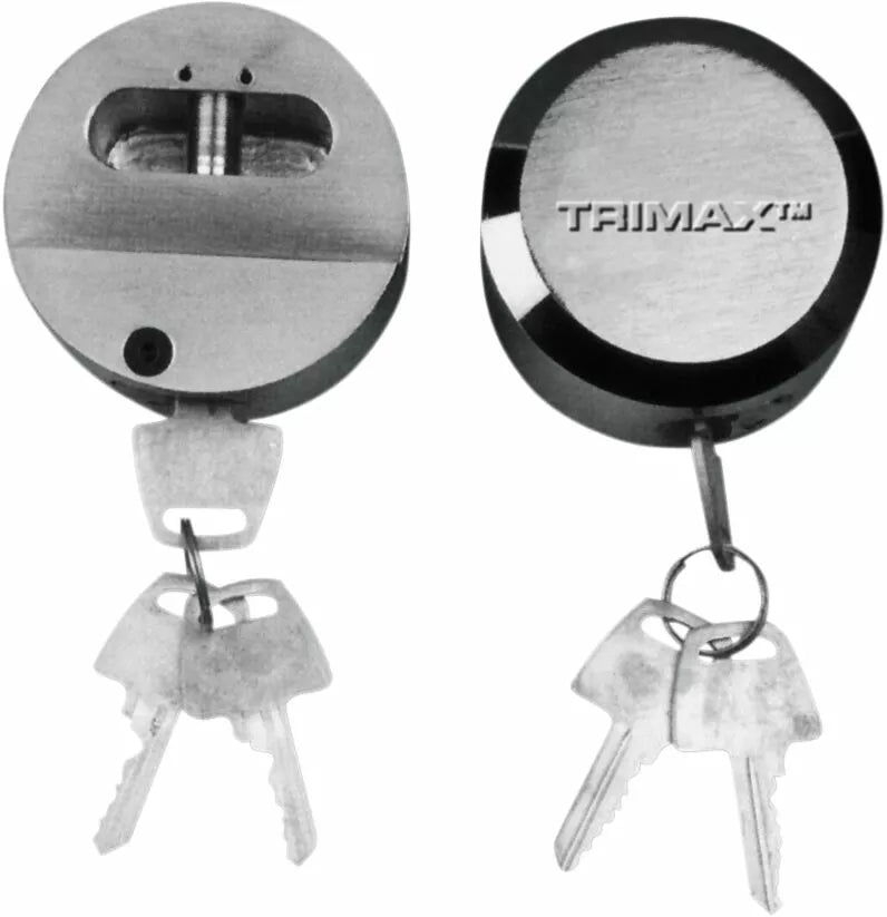 Hockey Puck Internal Shackle Lock