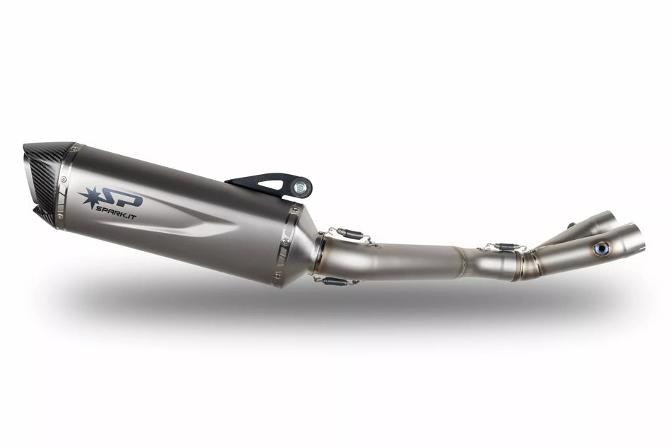 FORCE EVO 3/4 2in1 Exhaust System Titanium