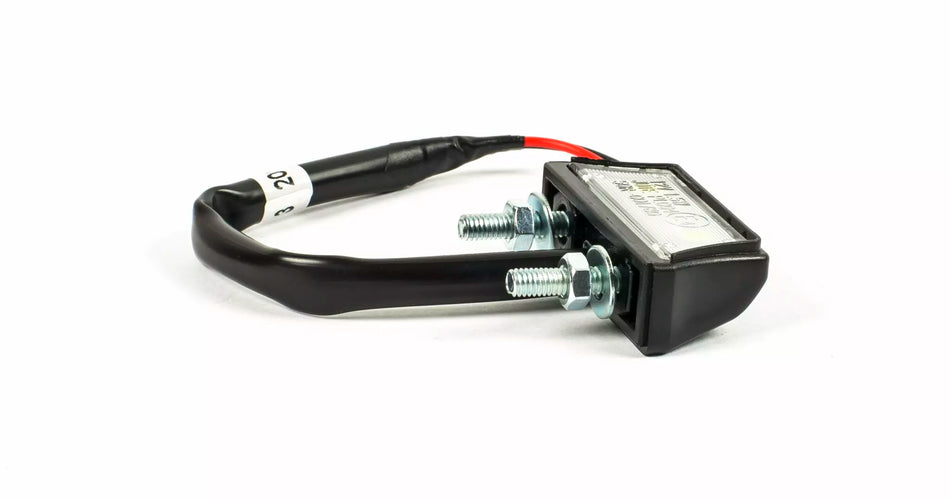 2-Piece 12V E-Marked License Plate Light with LED