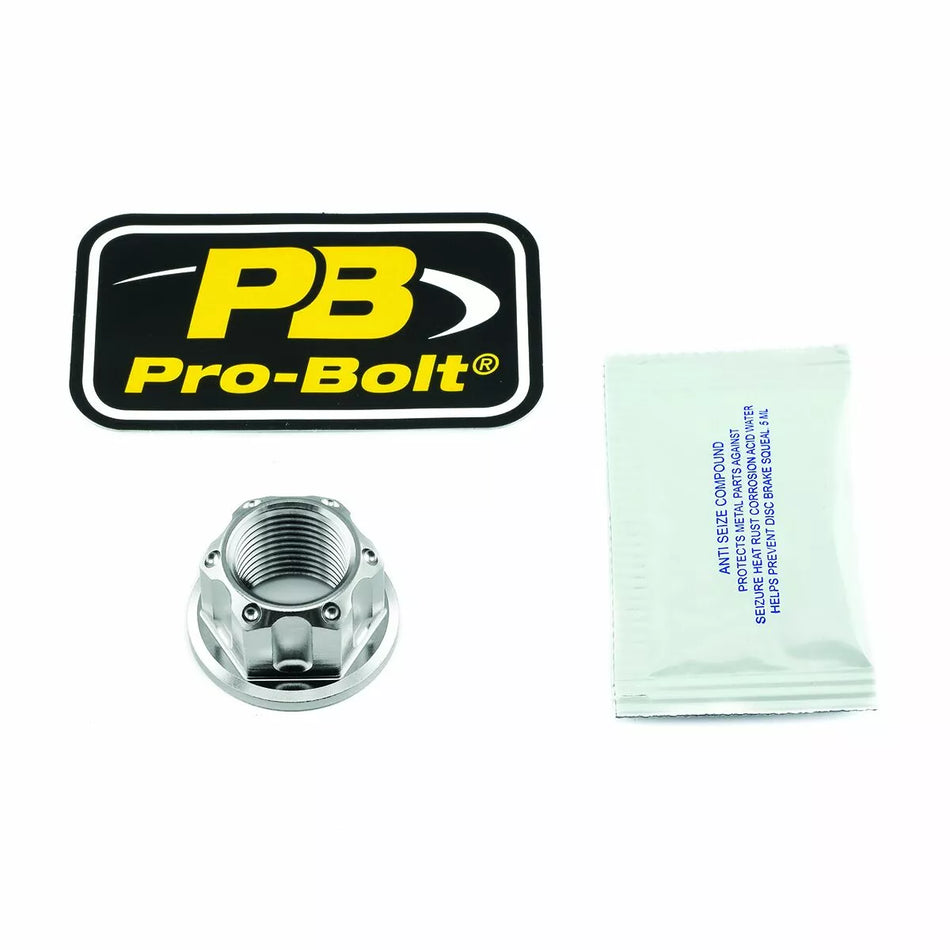 Axle Nut for Swingarm Stainless Steel