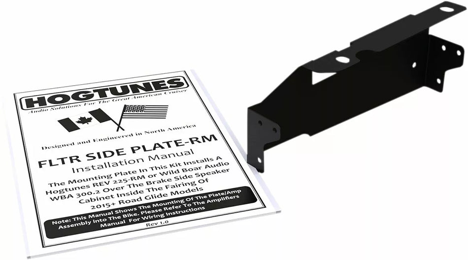 3rd Amp Install Plate