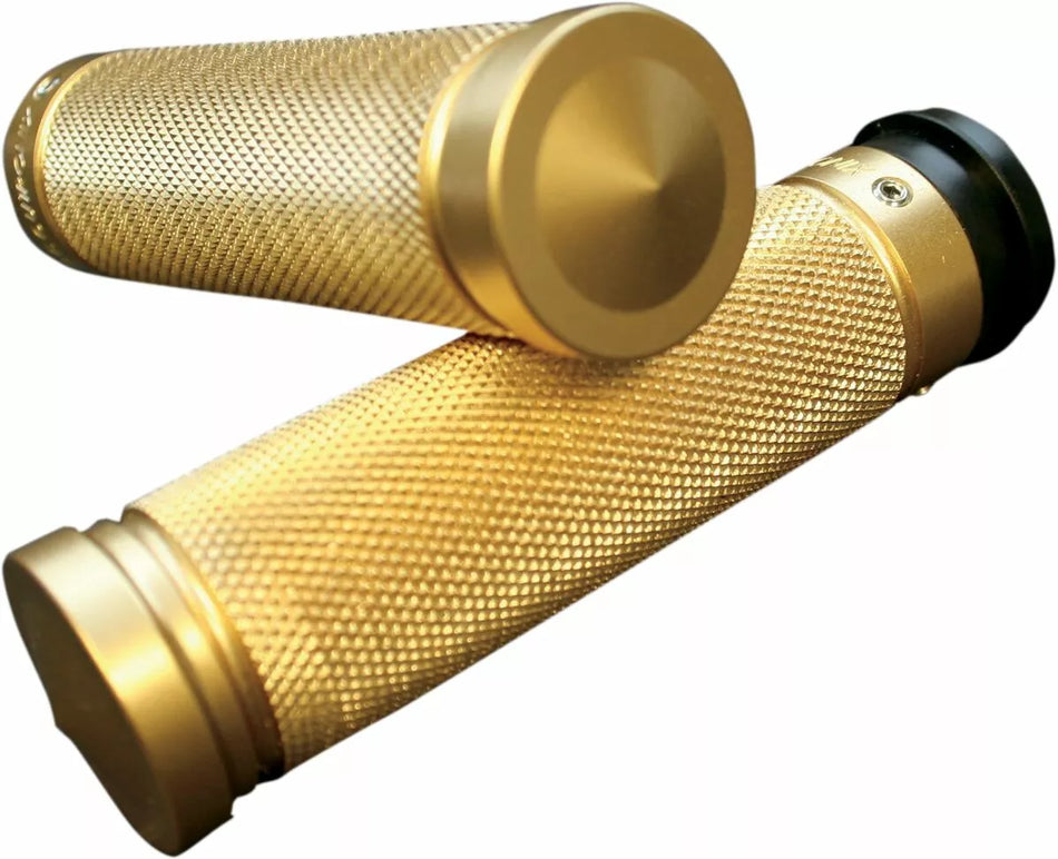 Brass Knurled Custom Grips