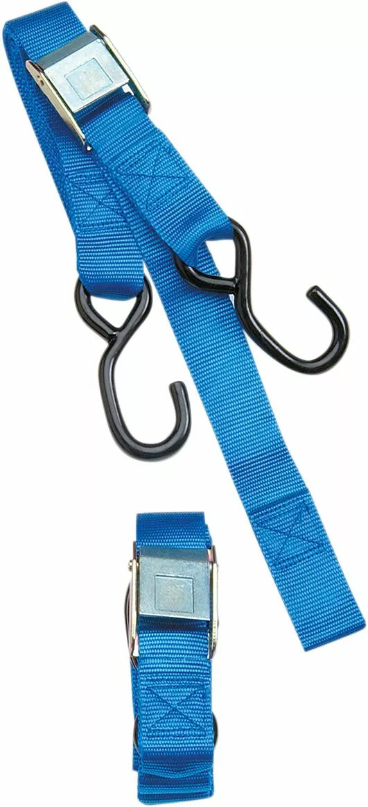 1" Heavy-Duty Cam Buckle Tie-Downs with Built-In Assist