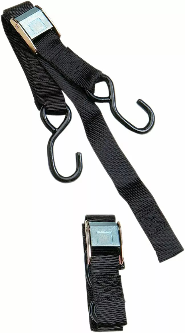 1-1/2" Heavy-Duty Cam Buckle Tie-Downs with Built-In Assist