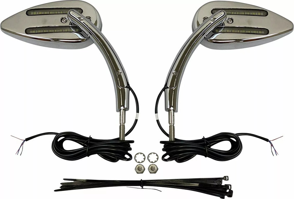Dynamic Amber/White LED Mirror