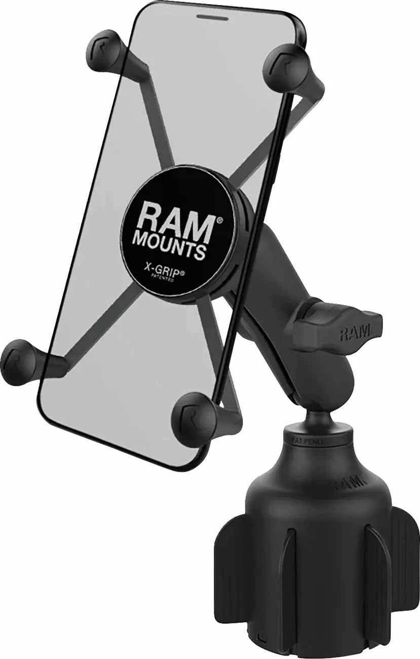 X-Grip® Large Phone Mount with Stubby™ Cup Holder Base