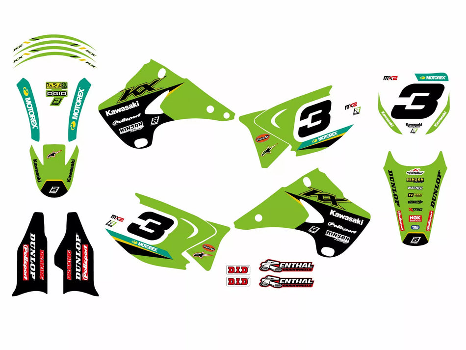 Replica Team Graphic Kits With Seat Covers