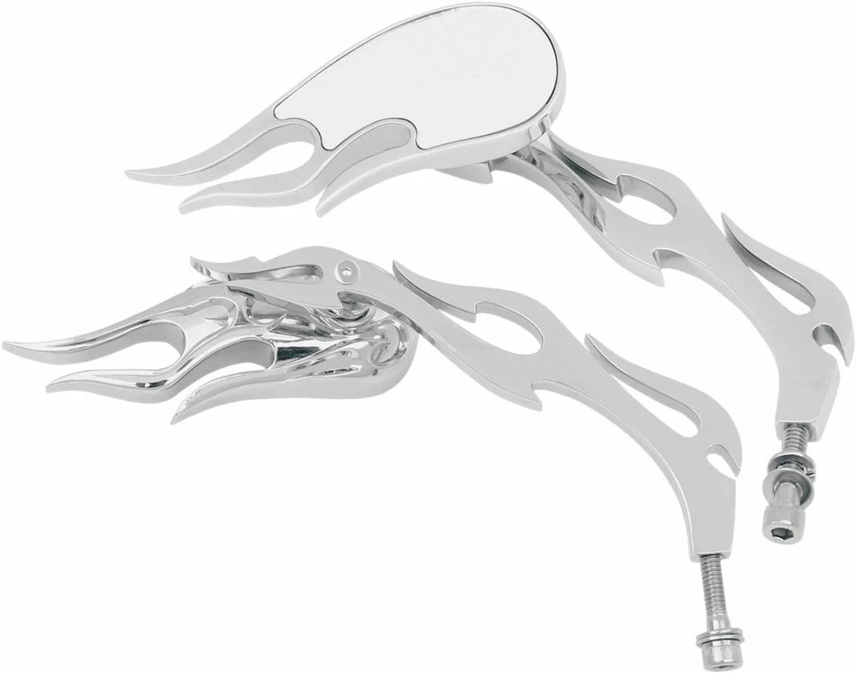 Flame Style Die-Cast Mirrors