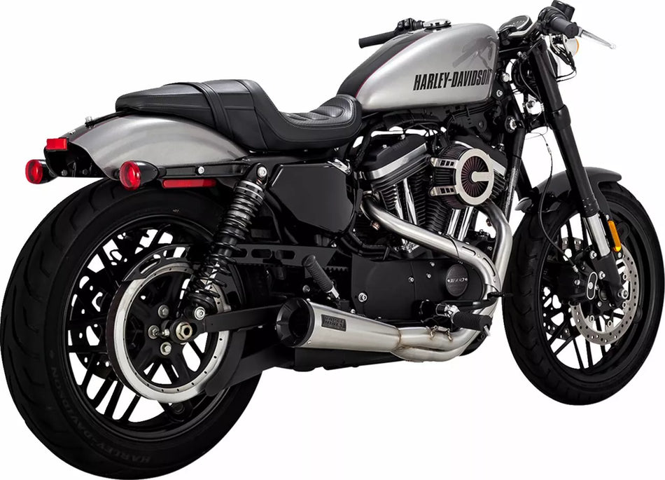 2-into-1 Upsweep Exhaust System