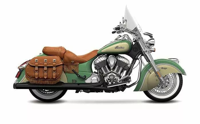 4" Muffler Slip-On Duals for Indian Chief Vintage, Dark Horse