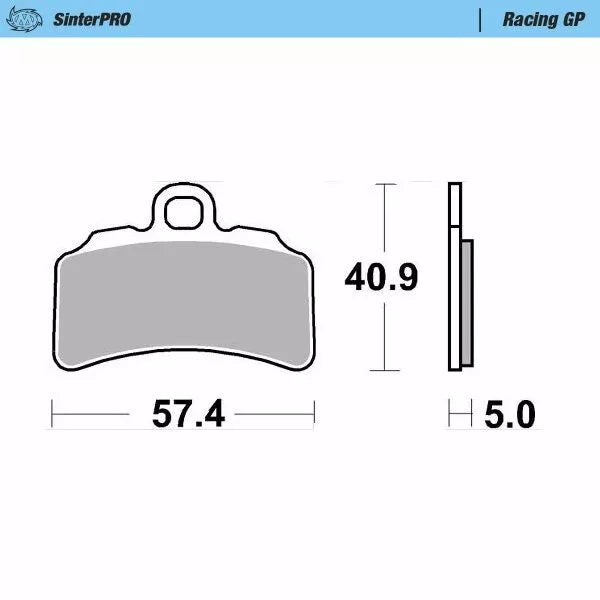 Racing GP SinterPRO Offroad Brake Pads