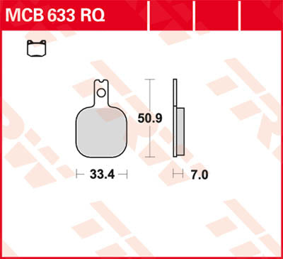 RQ Series Organic Sports Brake Pads