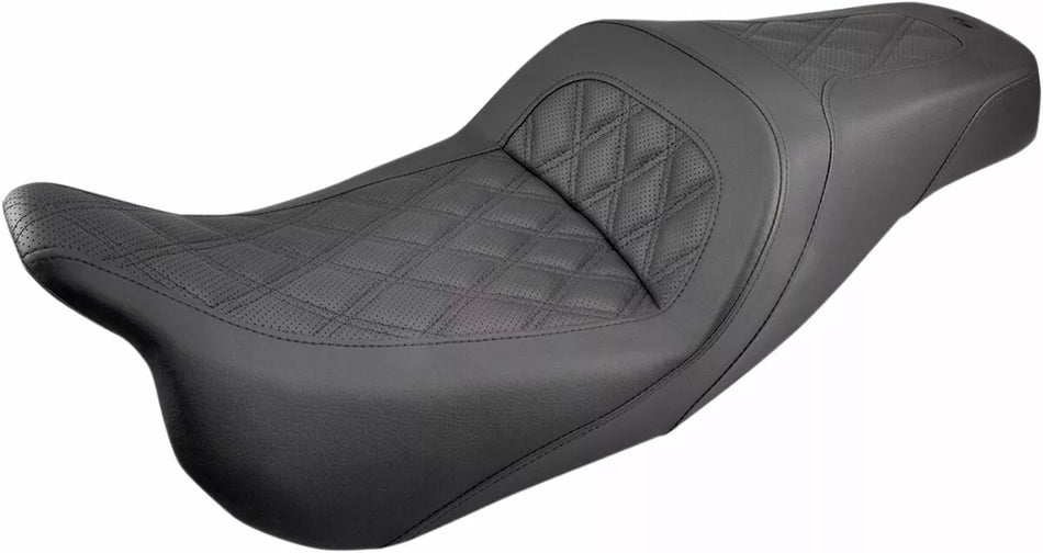 Slim Lattice Stitched Seat