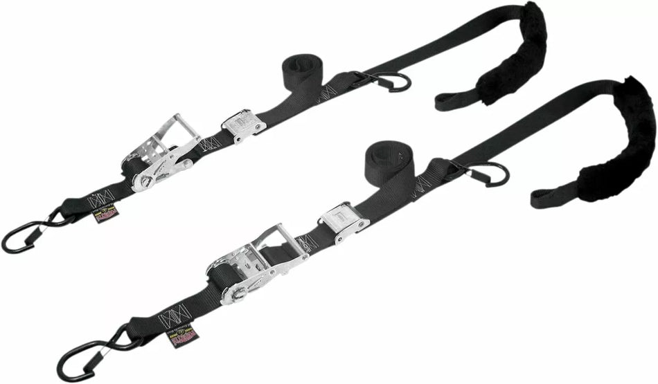1-1/2" Ratchet/Cam Tie-Down Straps