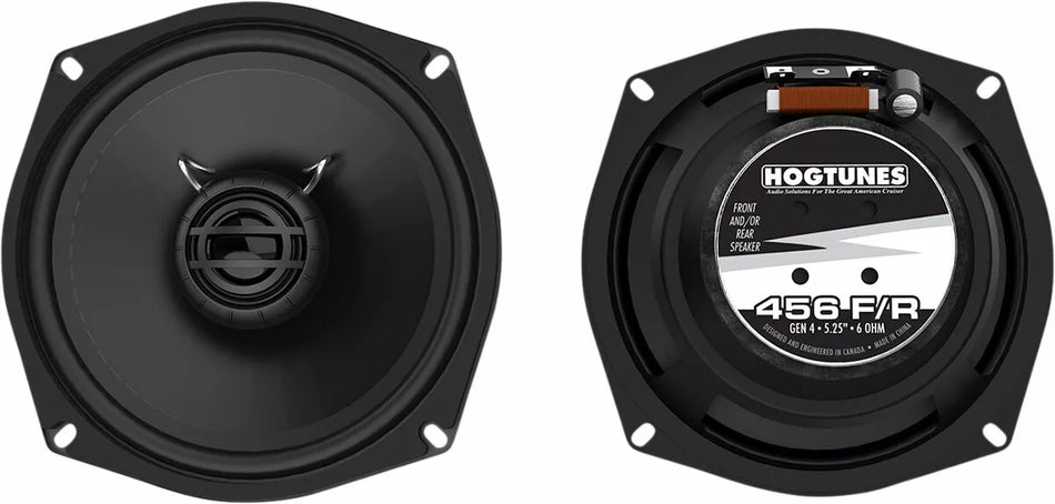 5.25" Front and Rear Speakers