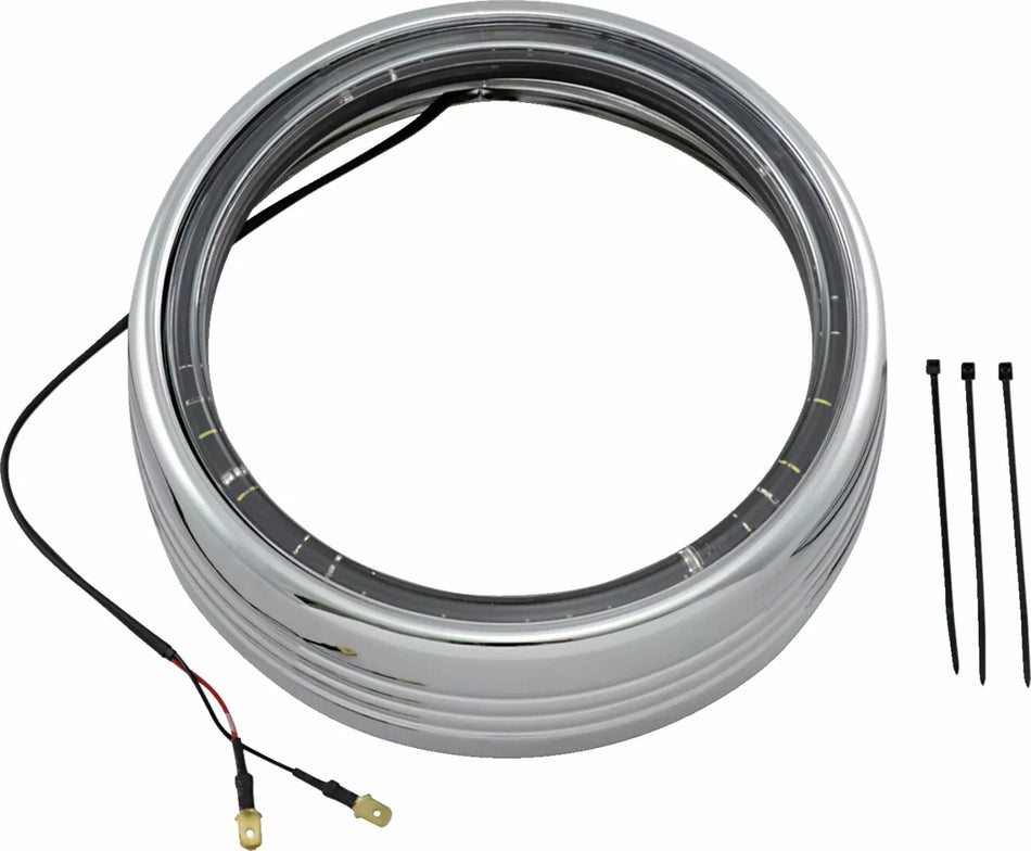LED Halo Headlight and Passing Light Trim Rings