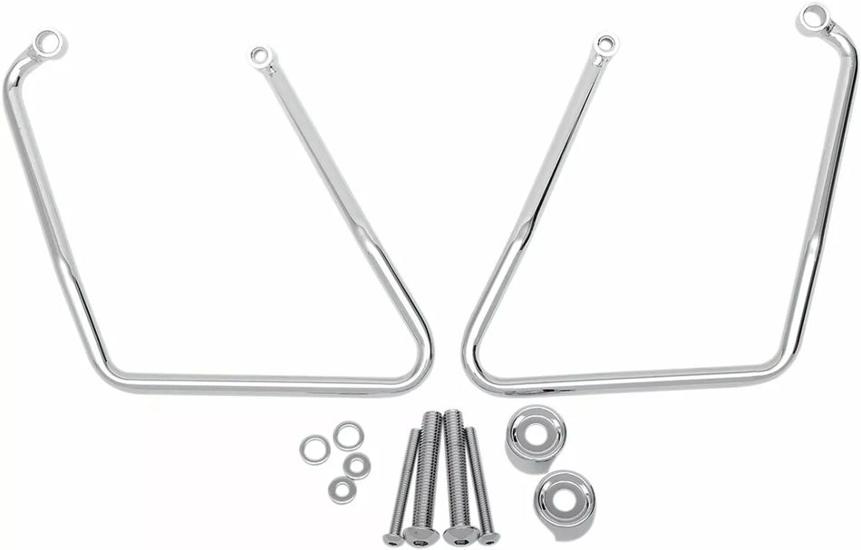 Chrome Saddlebag Support Brackets