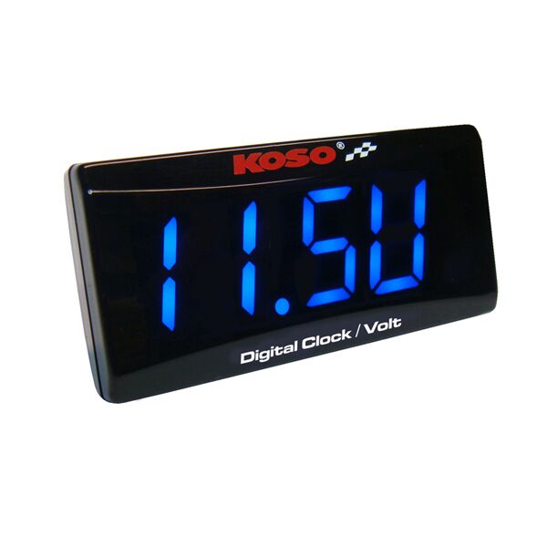Super Slim Clock/Volt Meter