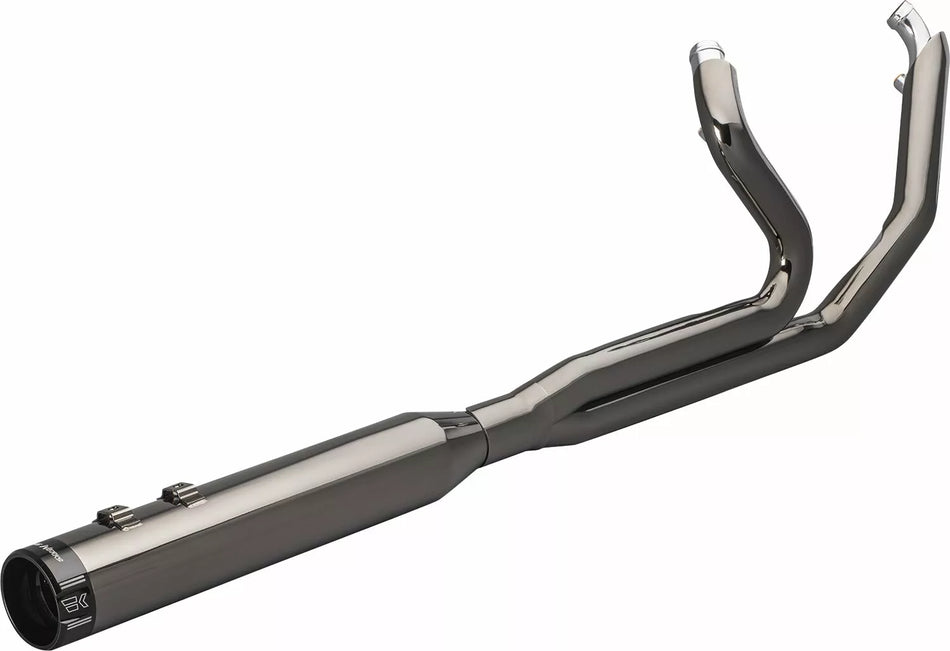 2-into-1 Exhaust System with Three-Step Headers