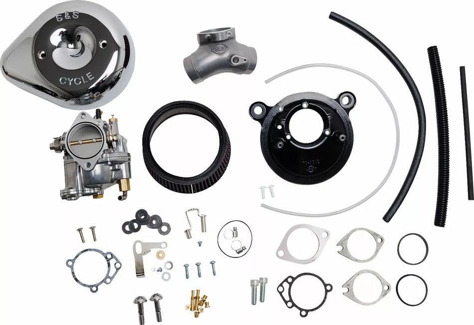 Super E Carburetor with Stealth Air Cleaner Kit