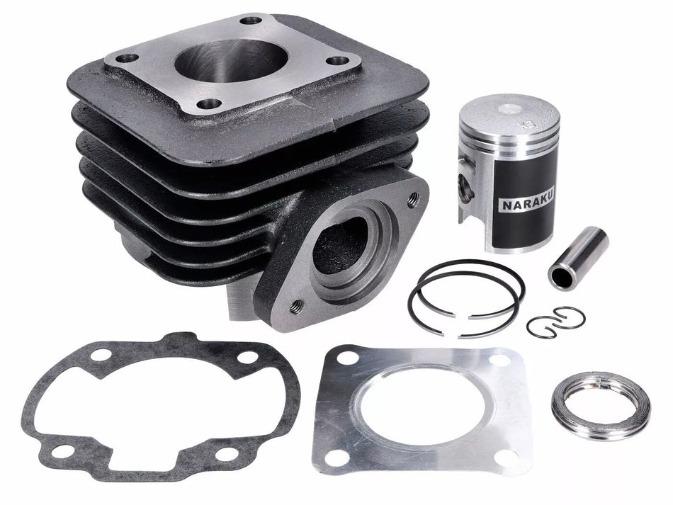 Cylinder Kit  V.2 50cc for SYM Mask, Jet, Red Devil, Shark horizontal T5C