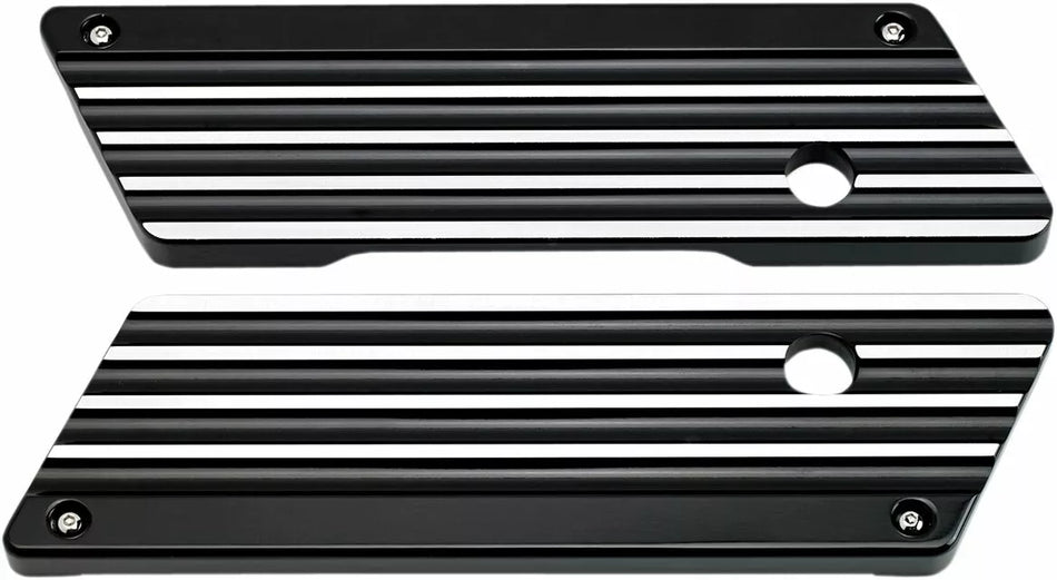 Finned Saddlebag Latch Covers