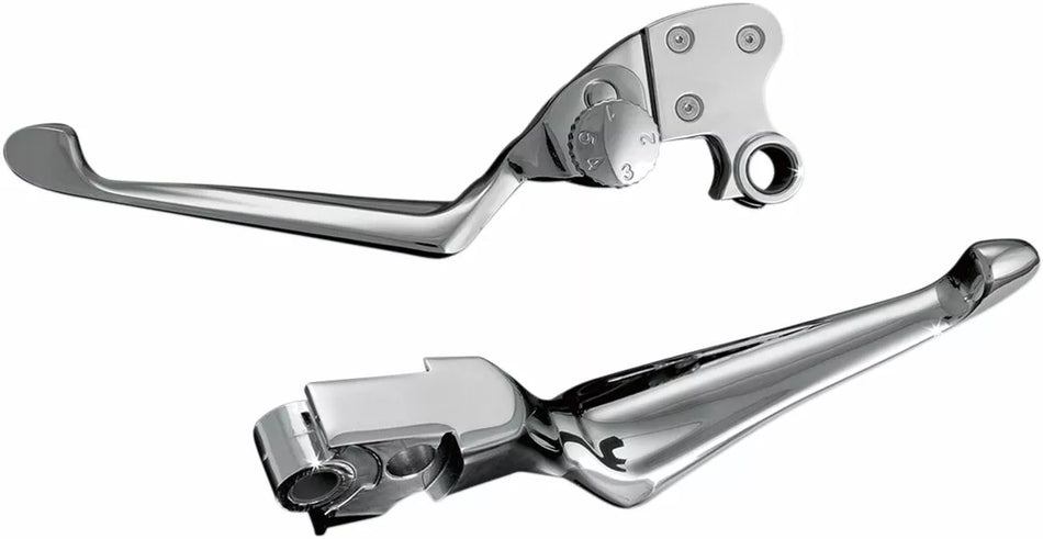 Chrome Boss Blades with Adjustable Clutch Lever