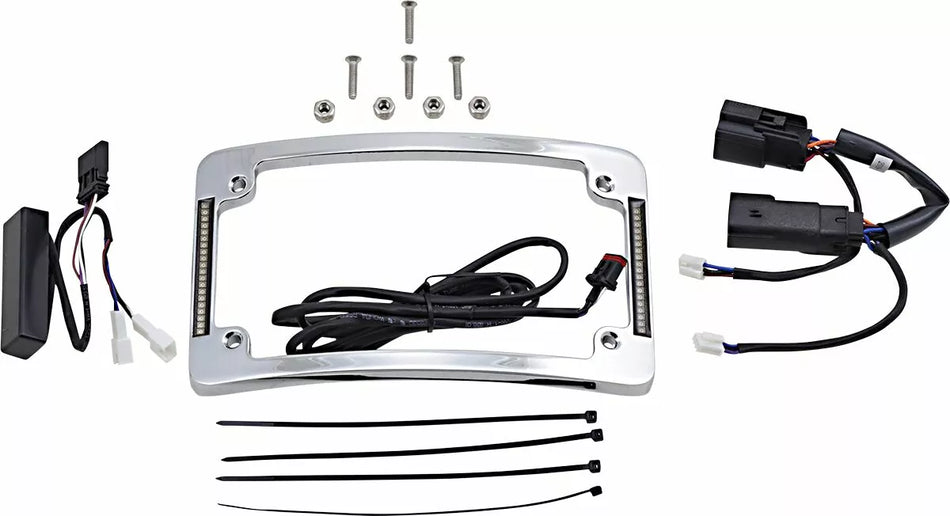 Plug & Play LED Radius License Plate Frame
