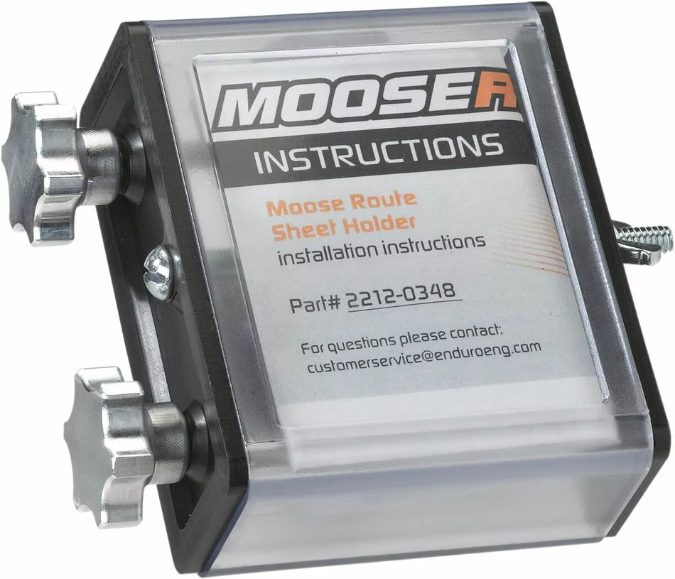 Side Load Route Sheet Holder