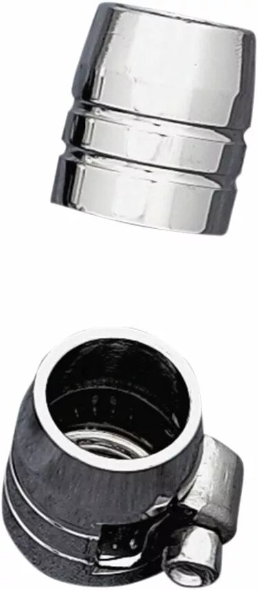 Grooved Chrome Hose Ends with Clamp
