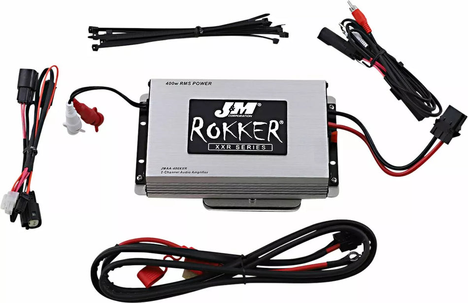 ROKKER® XXR 400W 2-Channel Amplifier Kit