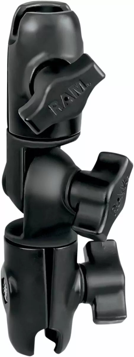 Double Socket Arm with Swivel
