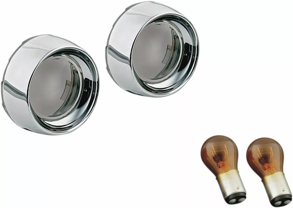 Deep-Dish Bezels w/ Lens and Bulb