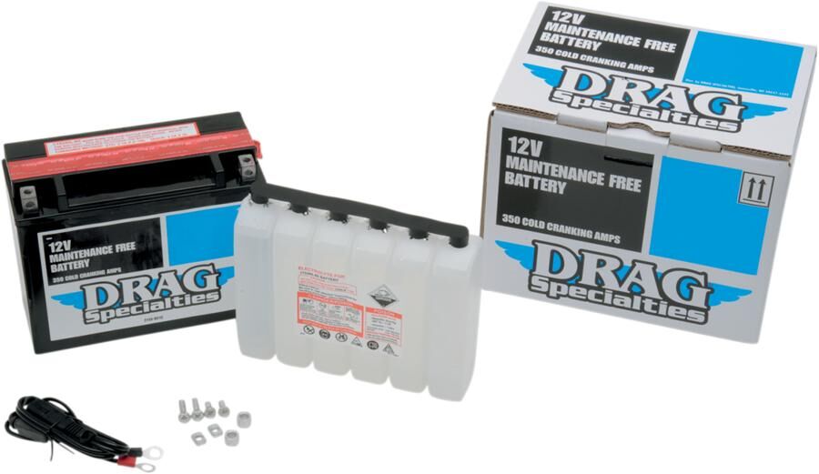 Drag Specialties AGM Maintenance-Free Battery