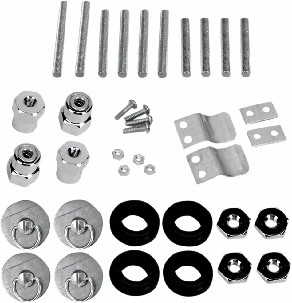 S4 Quick-Disconnect Saddlebag Docking Post and Fastener Kit