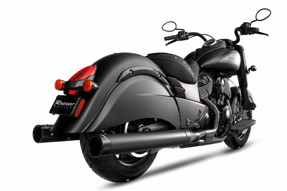 4" Muffler Slip-On DBX40 Duals for Indian