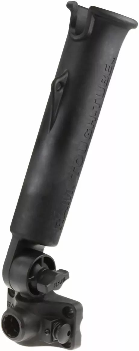 RAM® Tough-Tube™ Rod Holder with Bulkhead/Flat Surface Base