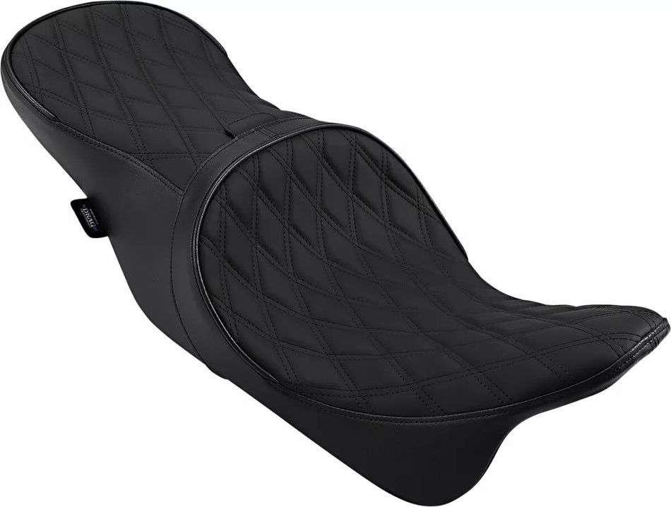 Forward Positioned 2-Up Low Profile Touring Leather Seat