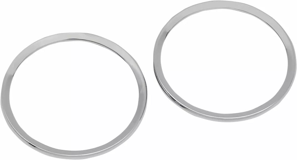 Chrome Speaker Bezels