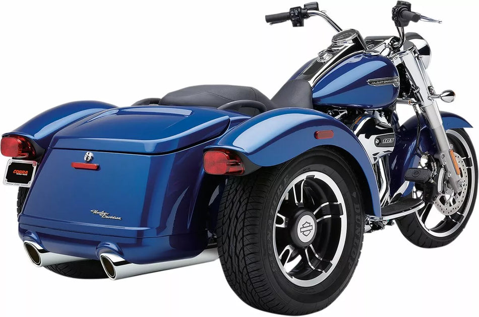 909 Twins Slip-On Mufflers