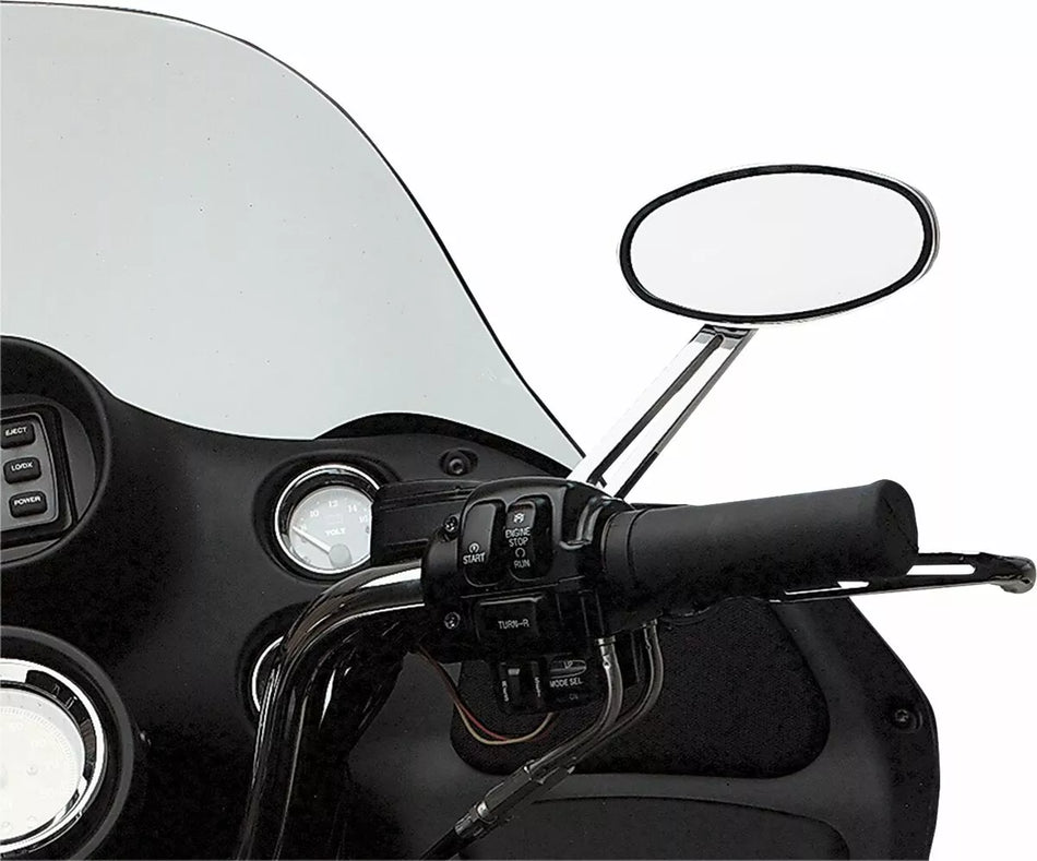 Stealth Mirror with Dual Intensity LEDs