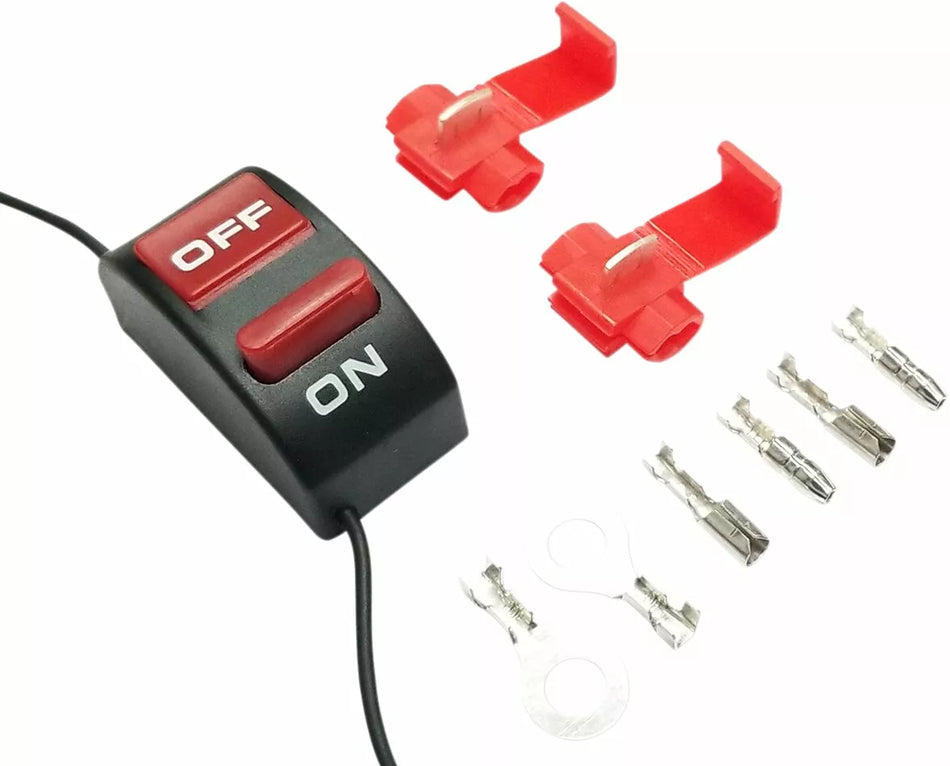 Universal In-Line On/Off Switch Flat Mount